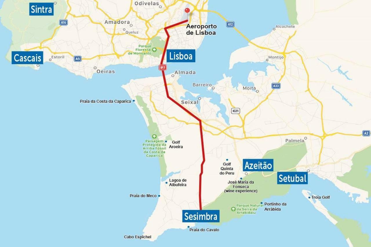 فيلا Casinha Da Lurdes سيسيمبرا المظهر الخارجي الصورة